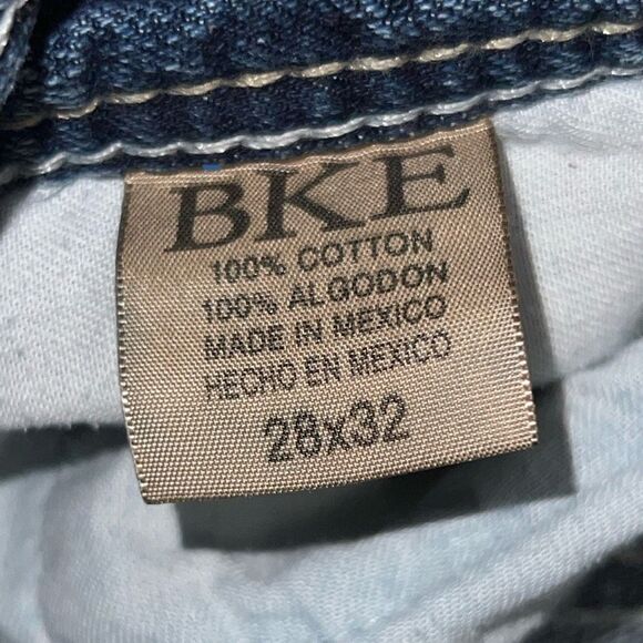 BKE Tyler Straight Leg Jeans Size 28x31 - Picture 3 of 8